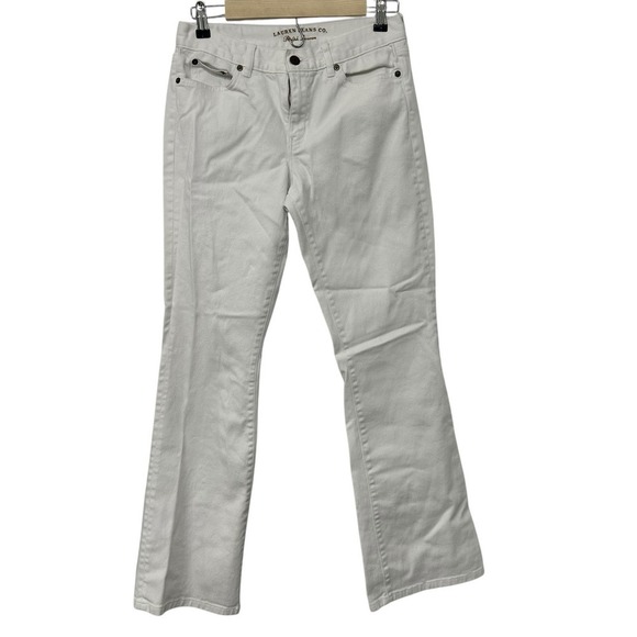 Ralph Lauren Jeans Women's Boot Cut White Size 6 , Spring, Summer - Picture 5 of 6